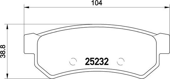 Brembo P 10 053 - Jarrupala, levyjarru inparts.fi