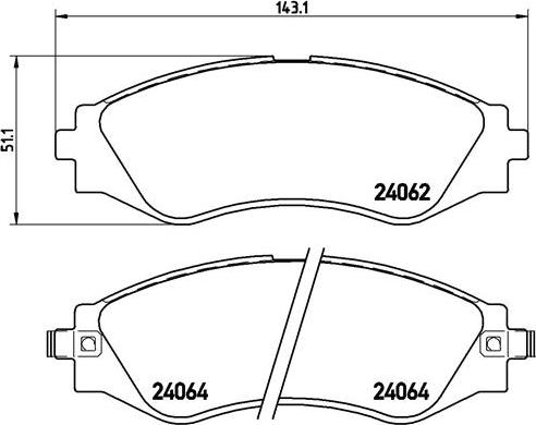 Brembo P 10 006 - Jarrupala, levyjarru inparts.fi