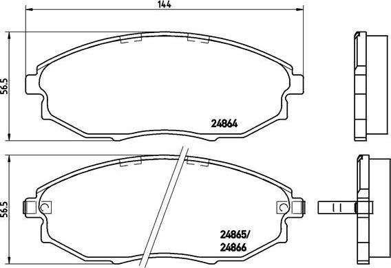 Brembo P 10 007 - Jarrupala, levyjarru inparts.fi