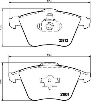 Brembo P 10 012 - Jarrupala, levyjarru inparts.fi