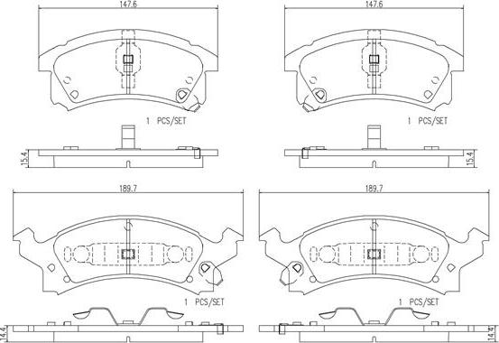 Brembo P10038N - Jarrupala, levyjarru inparts.fi