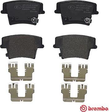 Brembo P 11 040 - Jarrupala, levyjarru inparts.fi