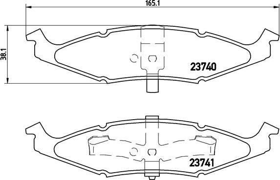 Brembo P 11 009 - Jarrupala, levyjarru inparts.fi