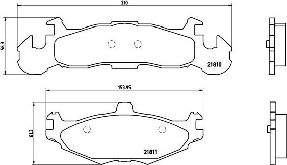 Brembo P 11 001 - Jarrupala, levyjarru inparts.fi