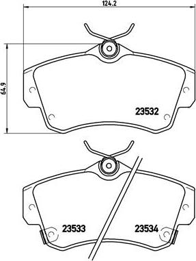 Brembo P 11 012 - Jarrupala, levyjarru inparts.fi