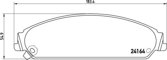 Brembo P 11 017 - Jarrupala, levyjarru inparts.fi