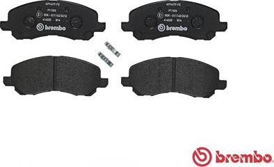 Brembo P 11 026 - Jarrupala, levyjarru inparts.fi