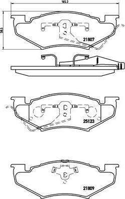 Brembo P 11 020 - Jarrupala, levyjarru inparts.fi