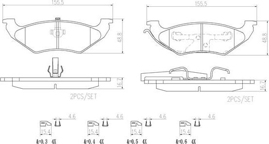 Brembo P11027N - Jarrupala, levyjarru inparts.fi