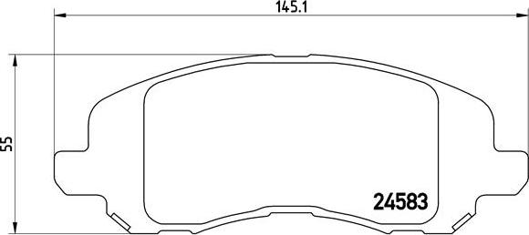 Brembo P 18 001 - Jarrupala, levyjarru inparts.fi