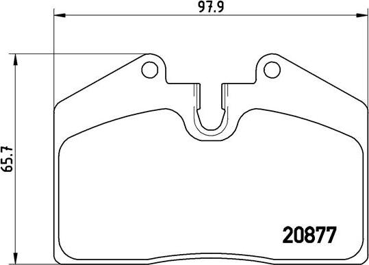 Brembo P 85 094 - Jarrupala, levyjarru inparts.fi