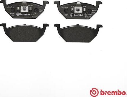 Brembo P 85 041 - Jarrupala, levyjarru inparts.fi