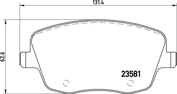 Brembo P 85 057X - Jarrupala, levyjarru inparts.fi