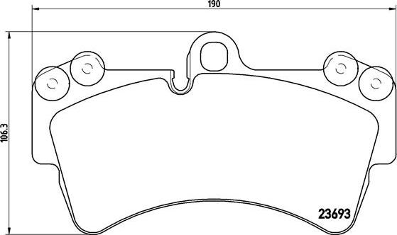 Brembo P 85 065 - Jarrupala, levyjarru inparts.fi