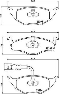 Brembo P 85 063 - Jarrupala, levyjarru inparts.fi