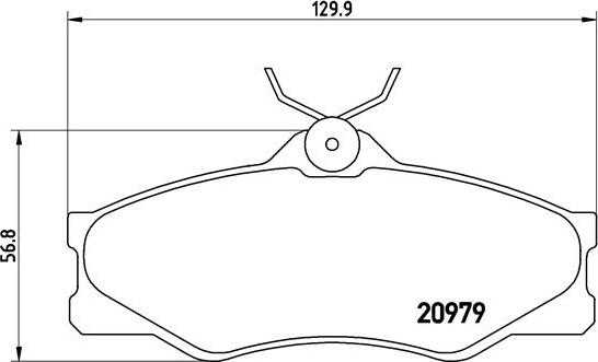 Brembo P 85 008 - Jarrupala, levyjarru inparts.fi