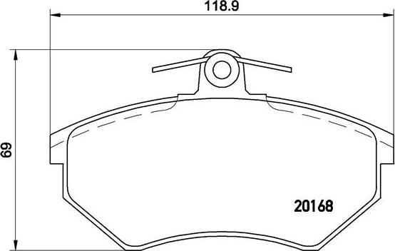 Brembo P 85 015 - Jarrupala, levyjarru inparts.fi