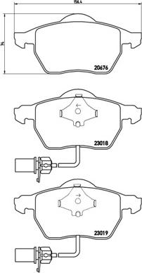 Brembo P 85 085X - Jarrupala, levyjarru inparts.fi