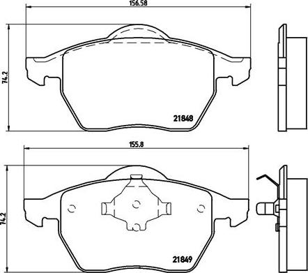 Brembo P 85 039 - Jarrupala, levyjarru inparts.fi