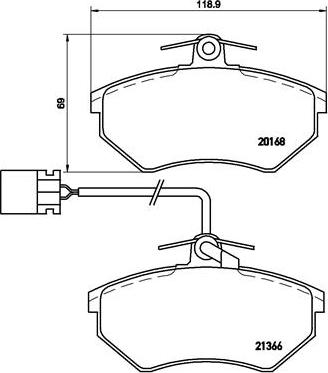 Brembo P 85 034 - Jarrupala, levyjarru inparts.fi