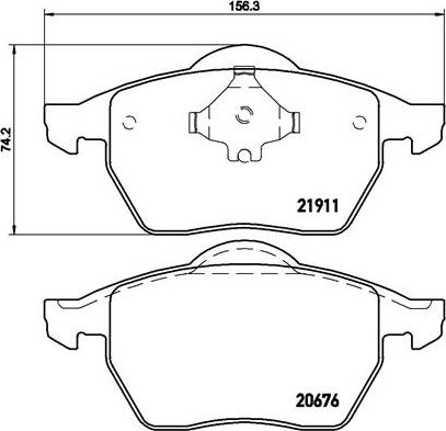 Brembo P 85 035 - Jarrupala, levyjarru inparts.fi