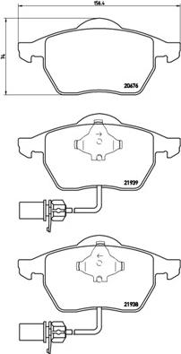 Brembo P 85 037X - Jarrupala, levyjarru inparts.fi