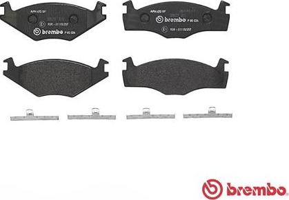 Brembo P 85 024 - Jarrupala, levyjarru inparts.fi