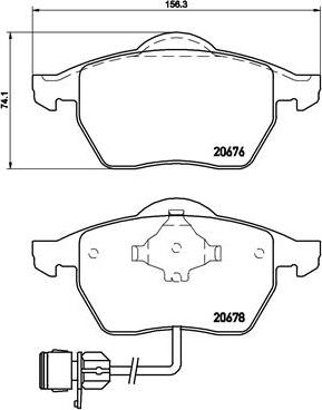 Brembo P 85 026 - Jarrupala, levyjarru inparts.fi