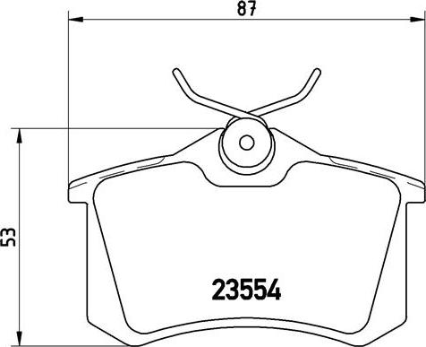 Brembo P 85 020X - Jarrupala, levyjarru inparts.fi