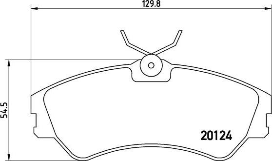 Brembo P 85 028 - Jarrupala, levyjarru inparts.fi