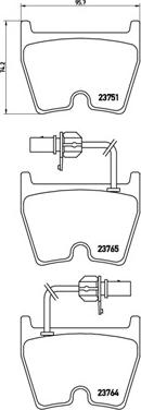 Brembo P 85 078 - Jarrupala, levyjarru inparts.fi