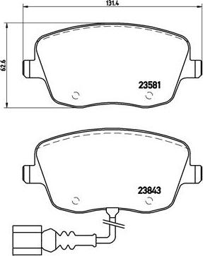 Brembo P 85 077 - Jarrupala, levyjarru inparts.fi