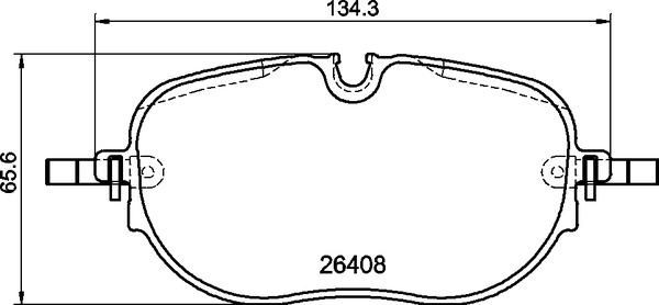 Brembo P 85 195 - Jarrupala, levyjarru inparts.fi