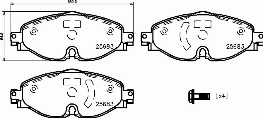 Brembo P 85 147E - Jarrupala, levyjarru inparts.fi