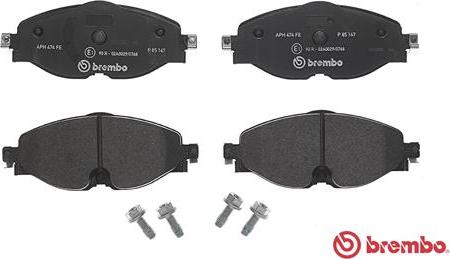 Brembo P 85 147 - Jarrupala, levyjarru inparts.fi