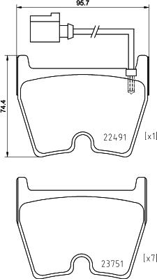 Brembo P 85 152X - Jarrupala, levyjarru inparts.fi