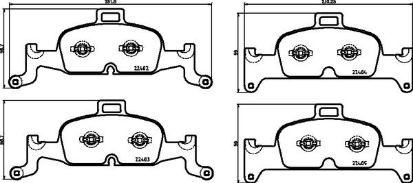 Brembo P 85 164X - Jarrupala, levyjarru inparts.fi