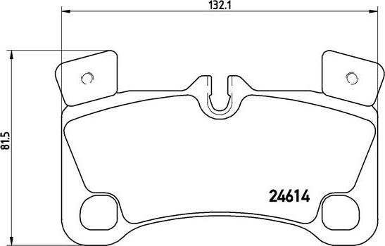 Brembo P 85 103 - Jarrupala, levyjarru inparts.fi