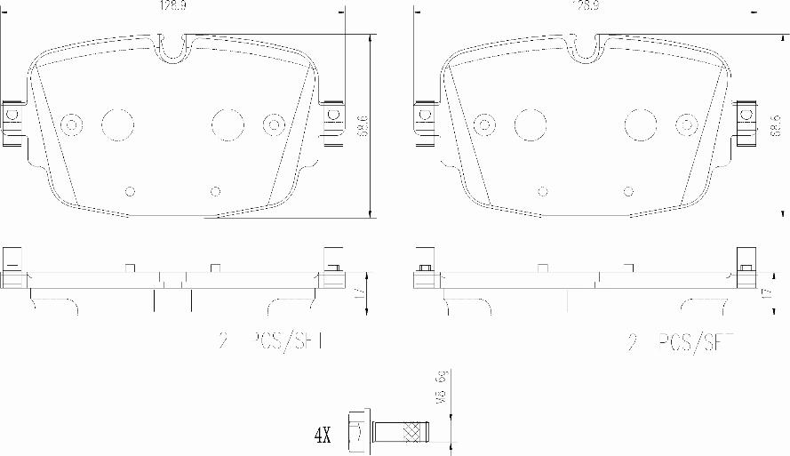 Brembo P85180N - Jarrupala, levyjarru inparts.fi