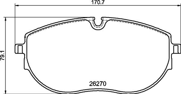 Brembo P85188N - Jarrupala, levyjarru inparts.fi