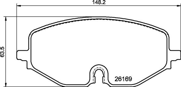 Brembo P 85 182X - Jarrupala, levyjarru inparts.fi