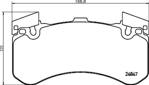 Brembo P 85 136 - Jarrupala, levyjarru inparts.fi