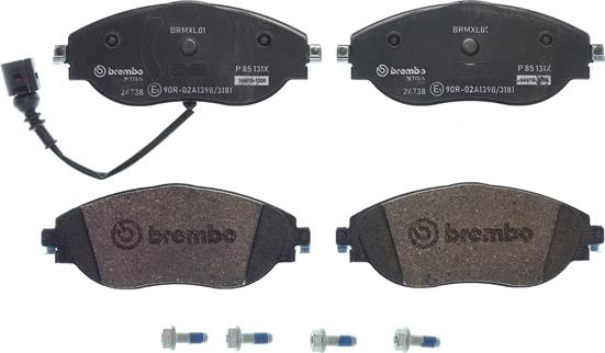 Brembo P 85 131X - Jarrupala, levyjarru inparts.fi