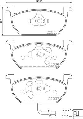 Brembo P 85 137X - Jarrupala, levyjarru inparts.fi