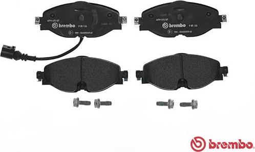 Brembo P 85 126 - Jarrupala, levyjarru inparts.fi