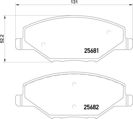 Brembo P 85 121X - Jarrupala, levyjarru inparts.fi