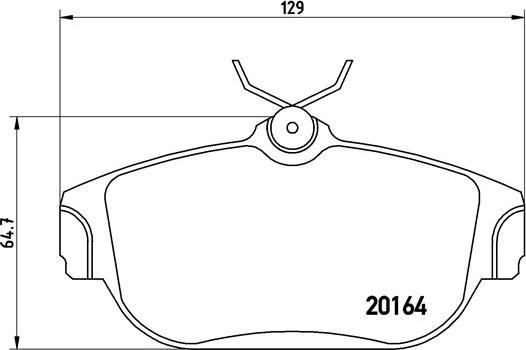 Brembo P 86 007 - Jarrupala, levyjarru inparts.fi