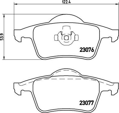 Brembo P 86 014 - Jarrupala, levyjarru inparts.fi