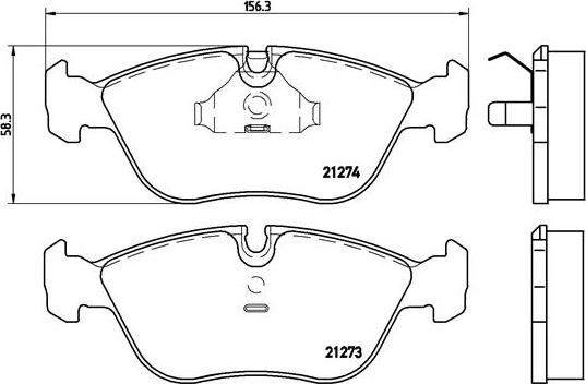 Brembo P 86 013 - Jarrupala, levyjarru inparts.fi