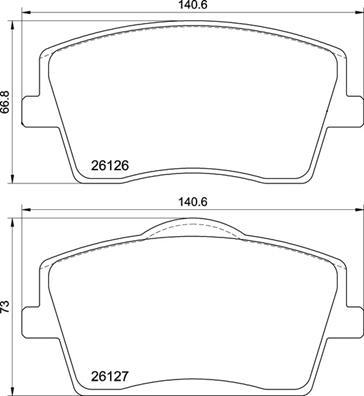 Brembo P 86 031 - Jarrupala, levyjarru inparts.fi